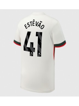 Billige Chelsea Estevao Willian #41 Bortedrakt 2025-26 Kortermet